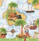 Preview: Pirat auf der Pirateninsel - 1 Lunch Serviette - Ganzes Motiv